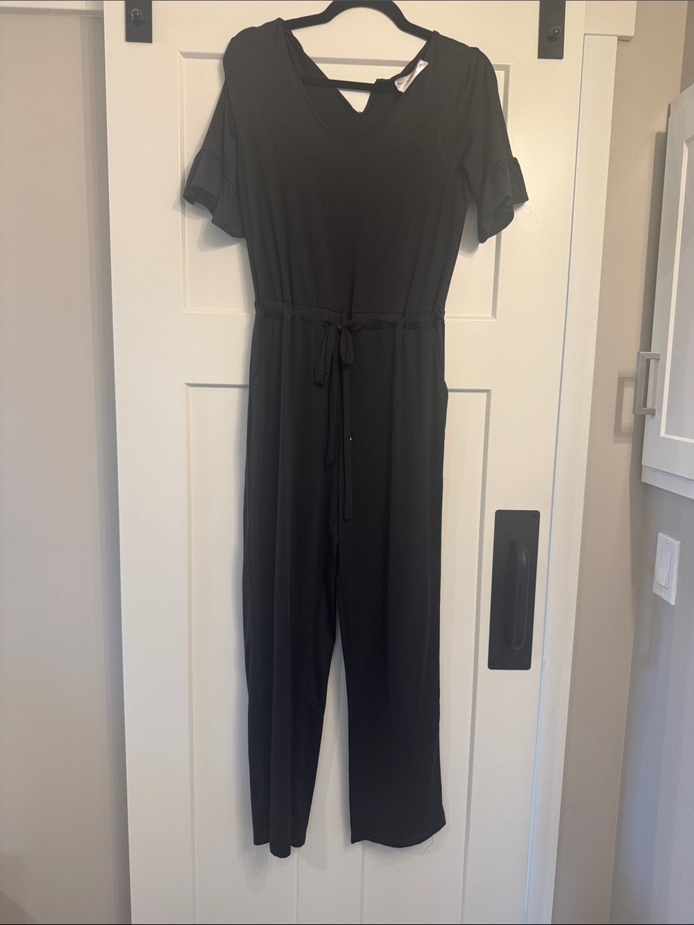 Boutique Black Women's Tie-Waist Jumpsuit
